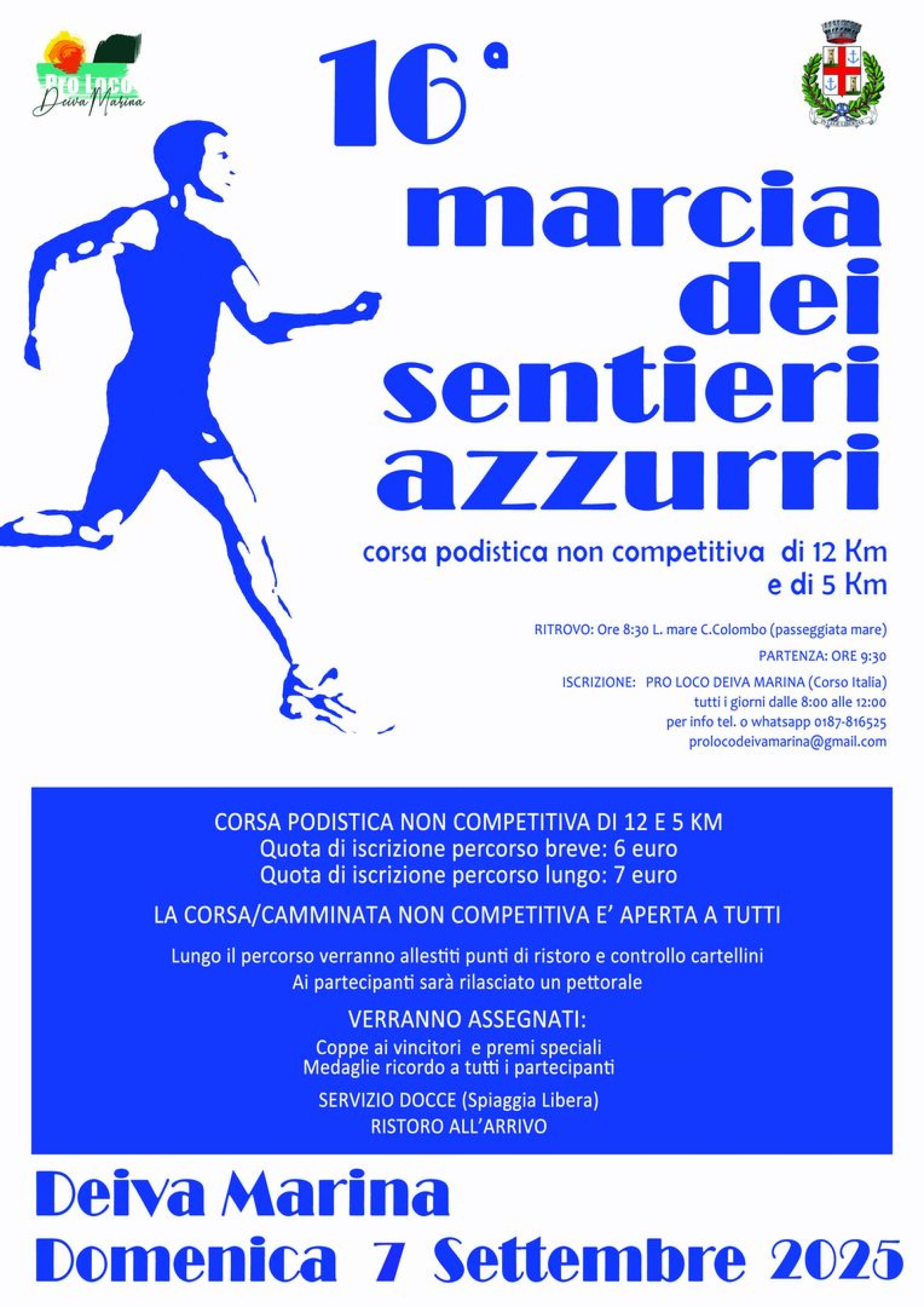 Foto  MARCIA DEI SENTIERI AZZURRI