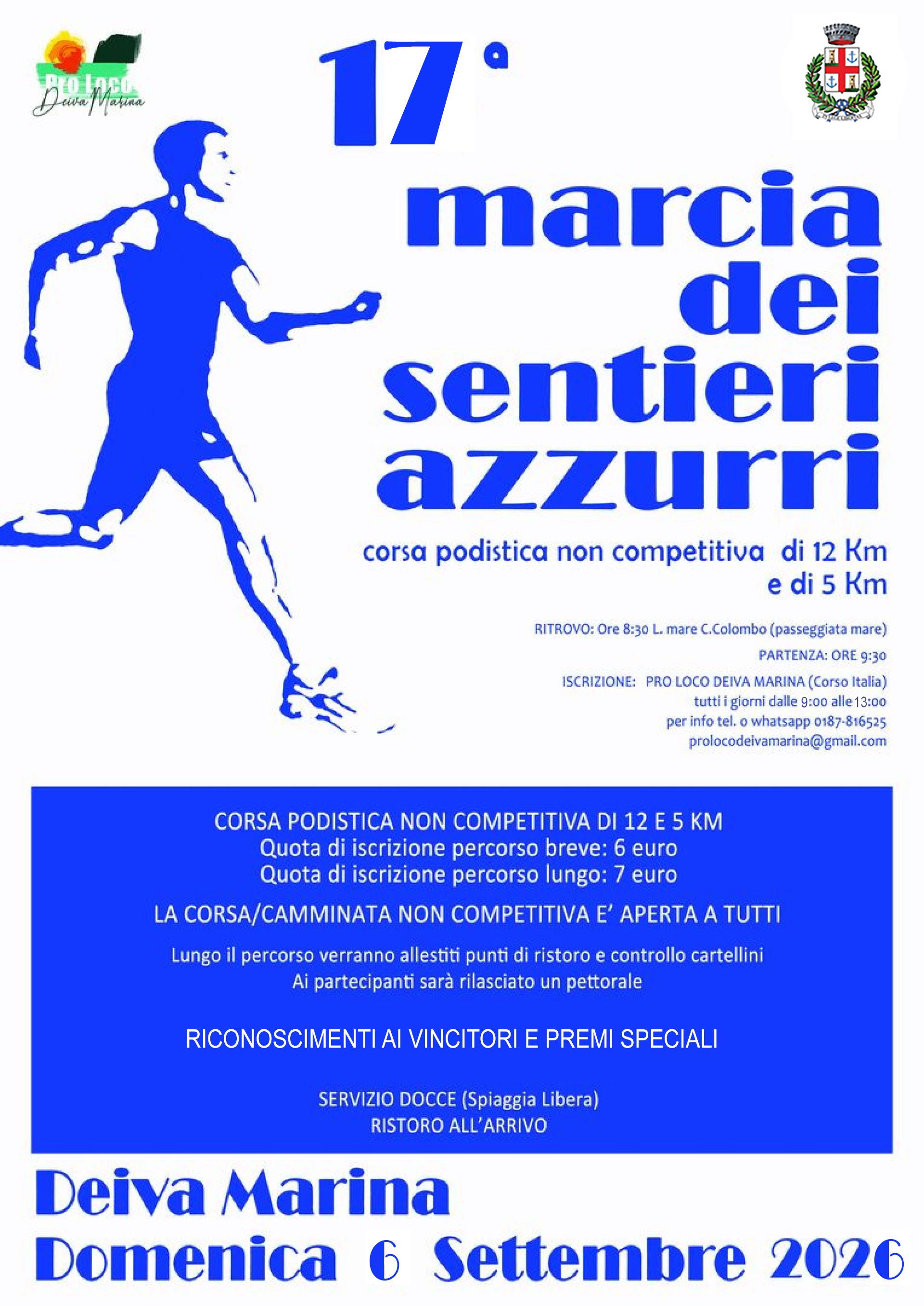 Foto  MARCIA DEI SENTIERI AZZURRI