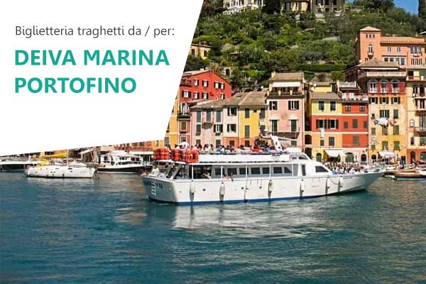 Biglietteria traghetti in partenza da Deiva Marina per Portofino